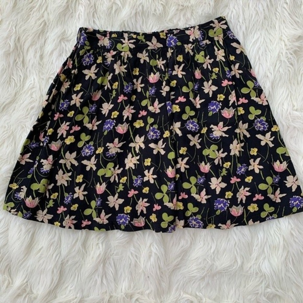 Topshop Floral Skirt, Size 6